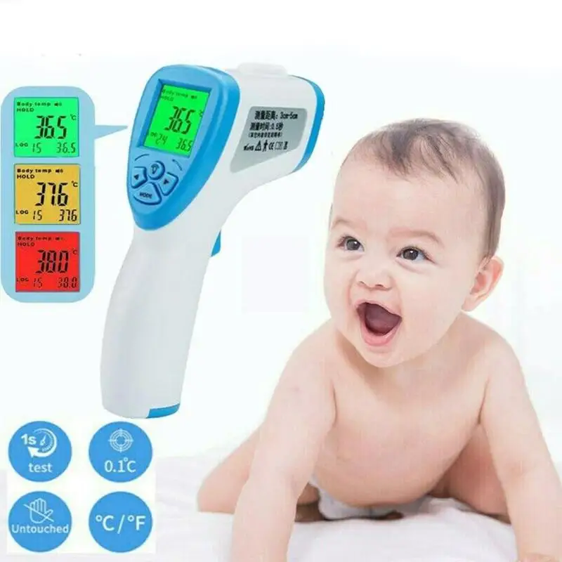 3 in 1 Digital Non-Contact IR Infrared Thermometer Precision Forehead Body Thermometer for Baby Adults
3 in 1 Digital Non-Contact IR Infrared Thermometer Precision Forehead Body Thermometer for Baby Adults