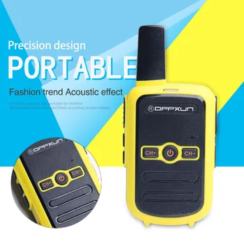 2Pcs OPPXUN C51 MINI Walkie Talkie portatile UHF Transcei handheld dual-use amateur radio high frequency ham CB two way radio
2Pcs OPPXUN C51 MINI Walkie Talkie portatile UHF Transcei handheld dual-use amateur radio high frequency ham CB two way radio
