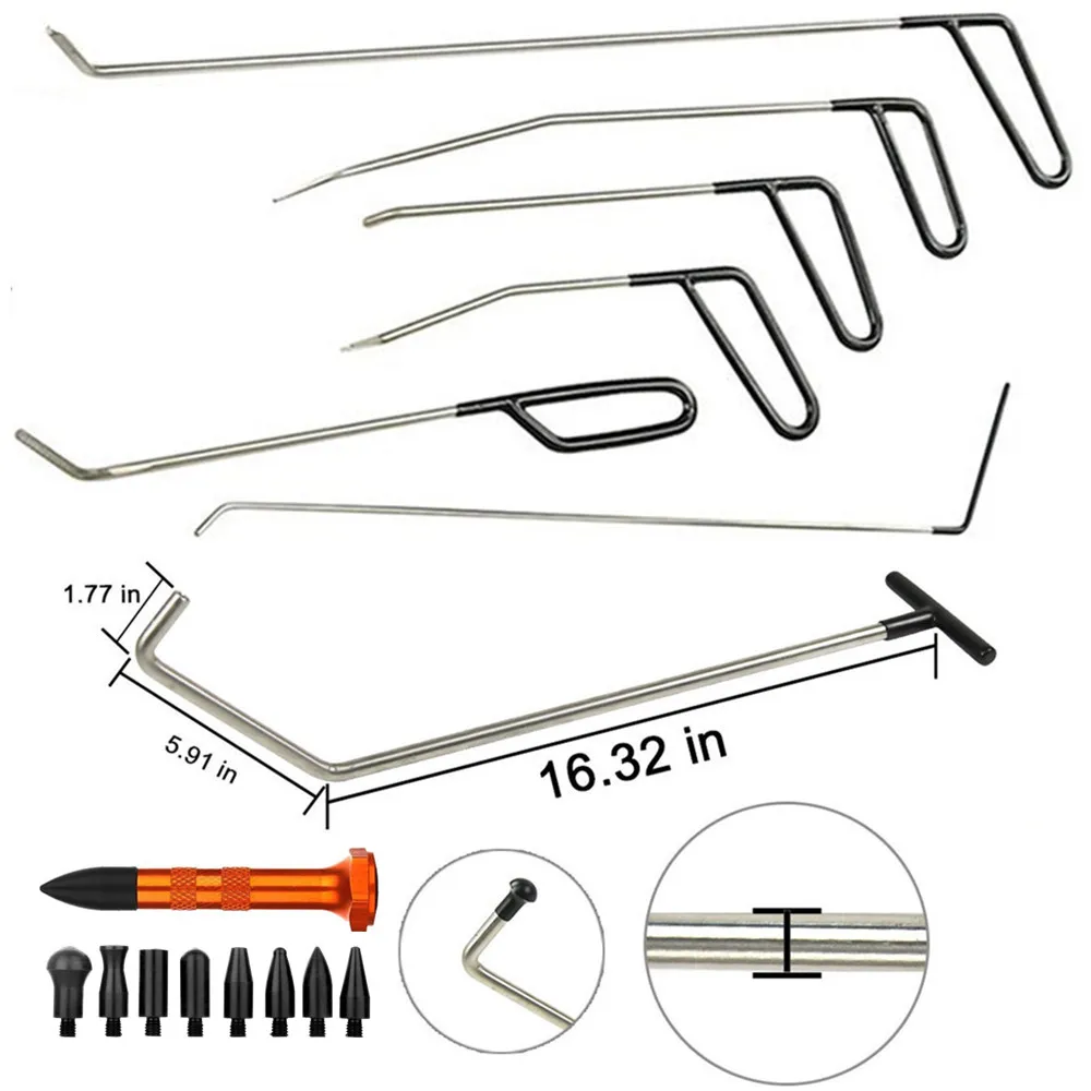 RODS KITS R4 PAINTLESS DENT REPAIR REMOVAL PULLER TOOLS PUSH RODS TAP DOWN HAND TOOLS SET
RODS KITS R4 PAINTLESS DENT REPAIR REMOVAL PULLER TOOLS PUSH RODS TAP DOWN HAND TOOLS SET