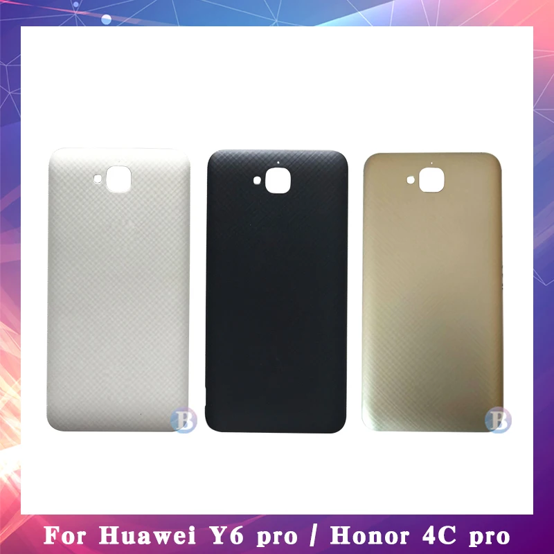 For Huawei Y6 pro / Honor 4C pro TIT-AL00 TIT-U02 L01 Housing Battery Cover Back Door Rear Cover Y6pro Replacement Parts
For Huawei Y6 pro / Honor 4C pro TIT-AL00 TIT-U02 L01 Housing Battery Cover Back Door Rear Cover Y6pro Replacement Parts
