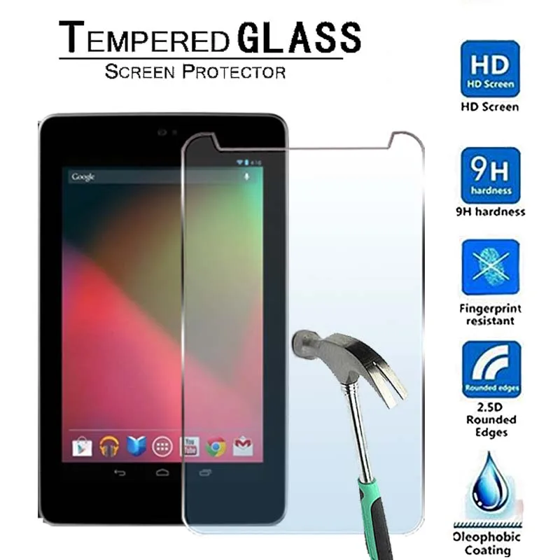 For Google Nexus 7 1st Gen 2012-9H Premium Tablet Tempered Glass Screen Protector Film Protector Guard Cover
For Google Nexus 7 1st Gen 2012-9H Premium Tablet Tempered Glass Screen Protector Film Protector Guard Cover