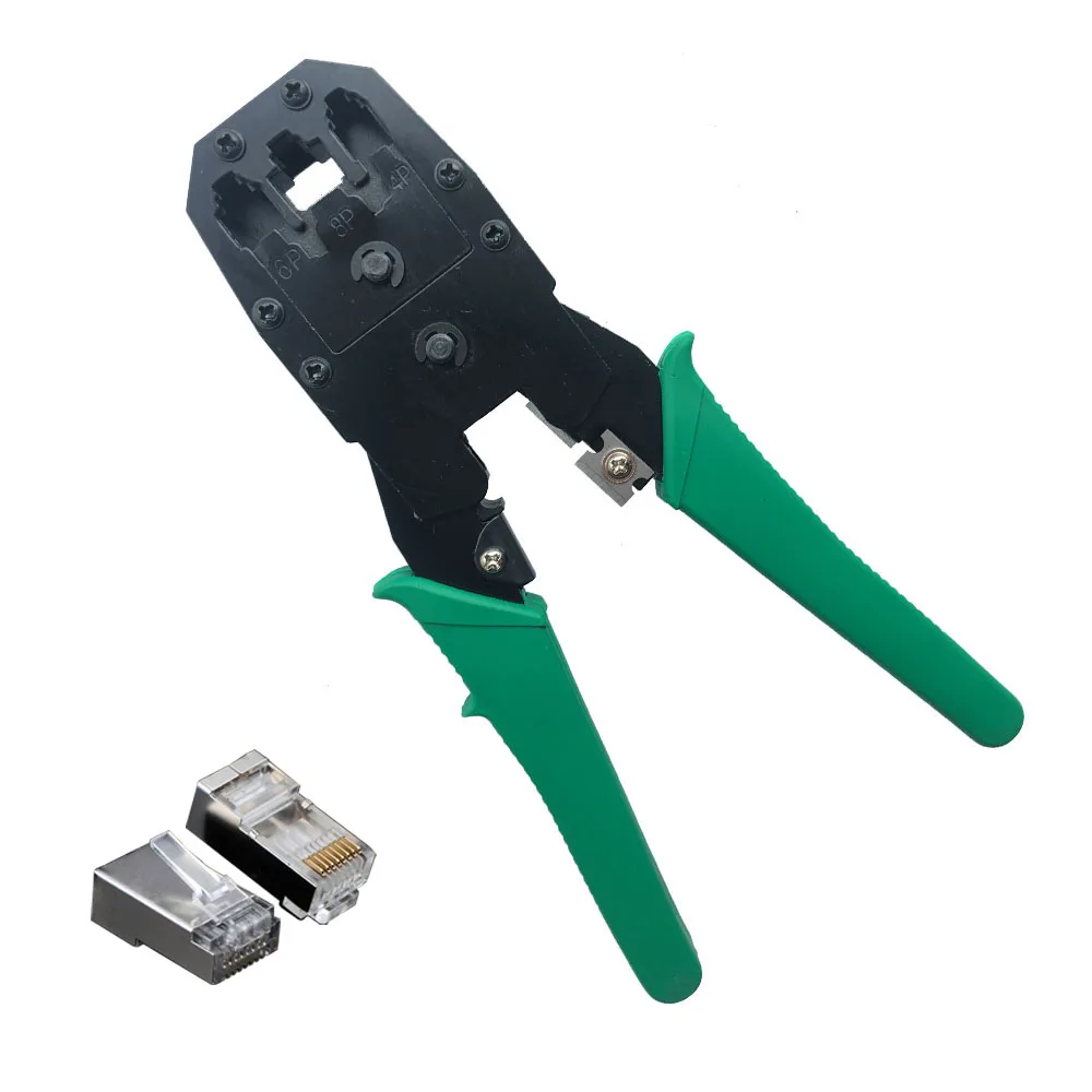 Многофункциональный RJ45 обжимной инструмент Ethernet сетевой LAN Кабель Щипцы Резак для зачистки плоскогубцы модульные 8P RJ45 и 6P RJ12 4P RJ11 
Многофункциональный RJ45 обжимной инструмент Ethernet сетевой LAN Кабель Щипцы Резак для зачистки плоскогубцы модульные 8P RJ45 и 6P RJ12 4P RJ11