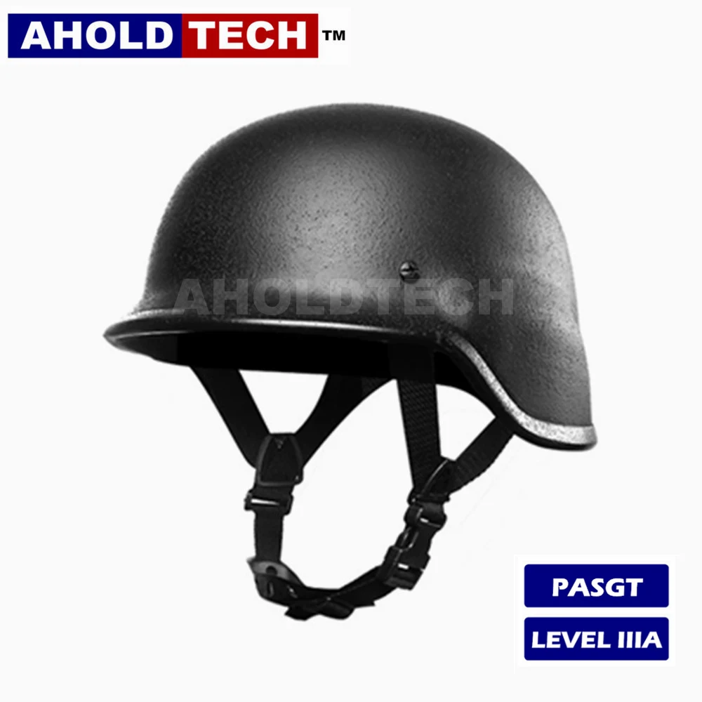 

Aholdtech Genuine ISO NIJ IIIA Lightweight PASGT M88 Style Bulletproof Ballistic Helmet For Army Combat Police Airsoft