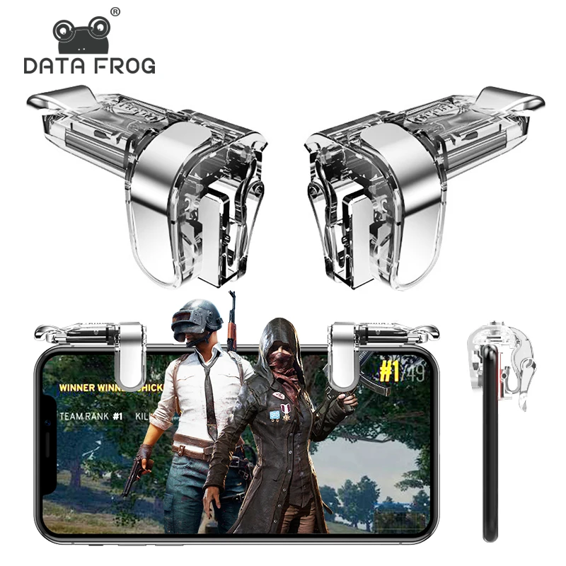 DATA FROG Phone Mobile Gaming Trigger For PUBG Mobile Gamepad Free Fire Joysticks Shooting Game L1R1 Key For PUGB Controller
DATA FROG Phone Mobile Gaming Trigger For PUBG Mobile Gamepad Free Fire Joysticks Shooting Game L1R1 Key For PUGB Controller