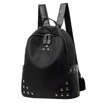 1Pc Backpack Fashion Trendy Decorative Riveted Practical Woman Bag for Travel Daily School
1Pc Backpack Fashion Trendy Decorative Riveted Practical Woman Bag for Travel Daily School