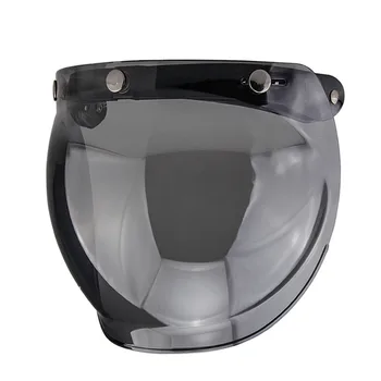 New Retro Vintage Style Motorcycle Helmet Bubble Shield 3-Snap Visor Lens for Cafe Racer Cruiser Chopper 3/4 Open Face Helmet
New Retro Vintage Style Motorcycle Helmet Bubble Shield 3-Snap Visor Lens for Cafe Racer Cruiser Chopper 3/4 Open Face Helmet
