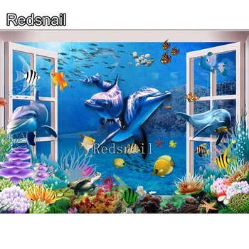 Full Square Diamond Painting Window dolphin landsacpe Picture Of Rhinestones Embroidery Full Display Diamond Crafts Kits TT1833
Full Square Diamond Painting Window dolphin landsacpe Picture Of Rhinestones Embroidery Full Display Diamond Crafts Kits TT1833