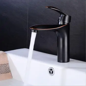 European Style Black Retro Brushed Bathroom Basin Faucet Brass Deck Installation Single Handle Cold And Hot Water Mixer Tap
European Style Black Retro Brushed Bathroom Basin Faucet Brass Deck Installation Single Handle Cold And Hot Water Mixer Tap