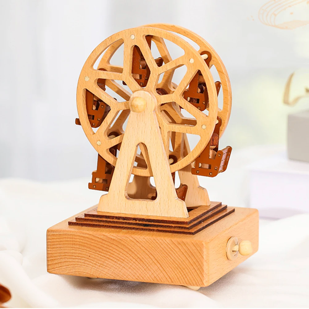 Christmas Creative Wooden Rotating/Dancing/Car Running Musical Box Home Desk Ornament Clockwork Toy Xmas/Birthday Gift
Christmas Creative Wooden Rotating/Dancing/Car Running Musical Box Home Desk Ornament Clockwork Toy Xmas/Birthday Gift