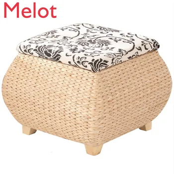Straw Weaving Solid Wood Admission Stool A Living Room Simplicity Storage Stool Barrel Admission Impurity Belt Cover Admission
Straw Weaving Solid Wood Admission Stool A Living Room Simplicity Storage Stool Barrel Admission Impurity Belt Cover Admission