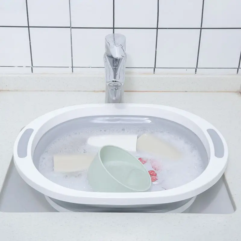 Multifunction Collapsible Dish Tub Kitchen Folding Cutting Board Vegetable Basket Washing Strainer Colander Bowl Drain Basin
Multifunction Collapsible Dish Tub Kitchen Folding Cutting Board Vegetable Basket Washing Strainer Colander Bowl Drain Basin