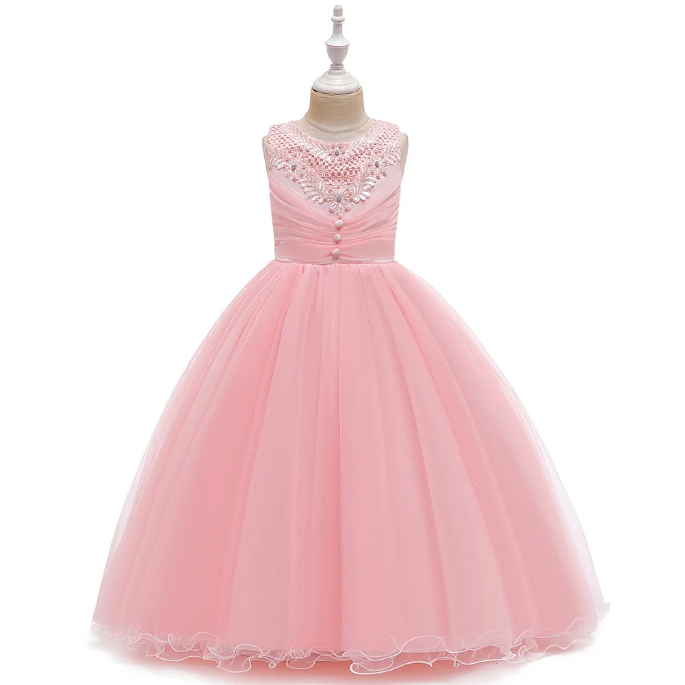 Beautiful Children Concert Piano Performance Dresses Long Lace Stage Lovely Clothes Princess Girl Long Dress Wedding Ball Gowns 
Beautiful Children Concert Piano Performance Dresses Long Lace Stage Lovely Clothes Princess Girl Long Dress Wedding Ball Gowns