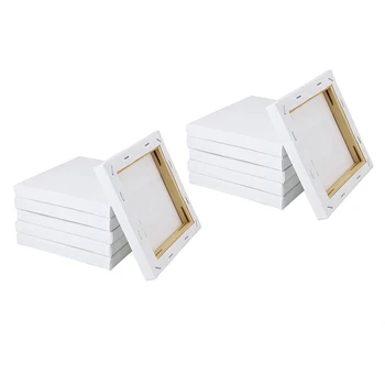 12PCS Mini Stretched Canvas 15X15cm Cotton White Blank Canvas Art Board Small Size for Acrylic Craft Drawing Decor
12PCS Mini Stretched Canvas 15X15cm Cotton White Blank Canvas Art Board Small Size for Acrylic Craft Drawing Decor