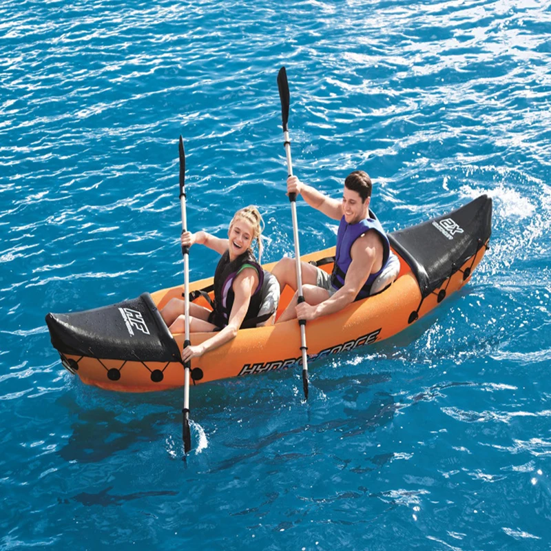 Two Person Inflatable Kayak PVC Durable Drifting Boat Canoe KayakWith Two Paddle 321x88cm Orange Thick Canoeing Boat 160kg Load
Two Person Inflatable Kayak PVC Durable Drifting Boat Canoe KayakWith Two Paddle 321x88cm Orange Thick Canoeing Boat 160kg Load