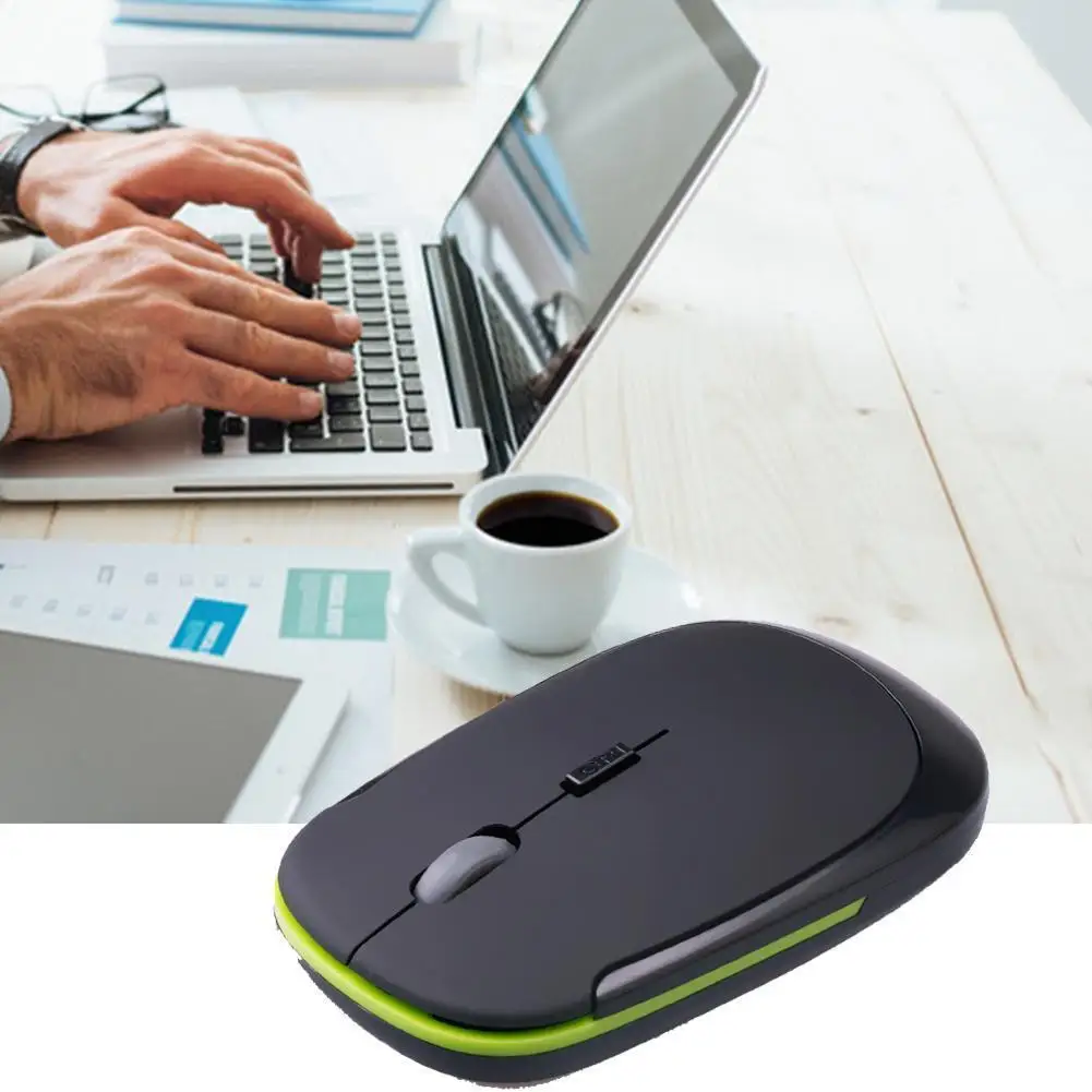 Wireless 2.4G Bluetooth Mouse USB Receiver Ultra Thin Office Laptop Portable For Computer Gaming Mouse Optical Travel Mini I2T5
Wireless 2.4G Bluetooth Mouse USB Receiver Ultra Thin Office Laptop Portable For Computer Gaming Mouse Optical Travel Mini I2T5