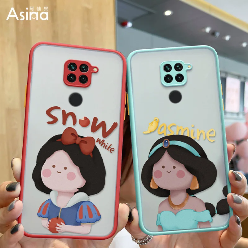 Прозрачный Модный чехол ASINA для Xiaomi Redmi Note 9 8 9T матовые жесткие чехлы из