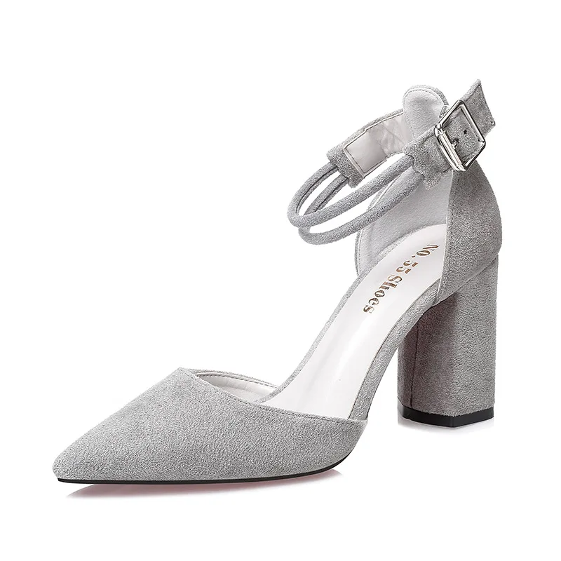 High heels pointed ladies high heels 8.5 CM sexy high heels buckle with party shoes wedding shoes zapatos de mujer heels
High heels pointed ladies high heels 8.5 CM sexy high heels buckle with party shoes wedding shoes zapatos de mujer heels