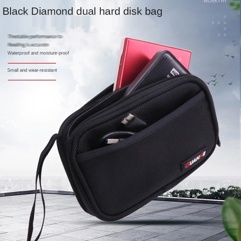 protective bag GH1601 HDD Hard Drive Bag for 2.5" HDD Enclosure Hard Drive Case SD/TF Card USB Data Cable U Disk Power Bank Bag
protective bag GH1601 HDD Hard Drive Bag for 2.5" HDD Enclosure Hard Drive Case SD/TF Card USB Data Cable U Disk Power Bank Bag