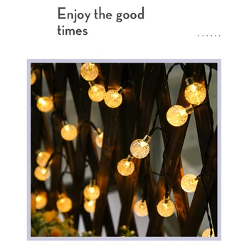 LED Solar Fairy Lights Outdoor Lighting Waterproof Patio String Lights Solar Garden Light Christmas Party Home Decor
LED Solar Fairy Lights Outdoor Lighting Waterproof Patio String Lights Solar Garden Light Christmas Party Home Decor