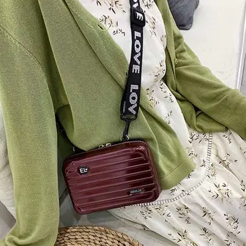 Novely Women Shoulder Bags Mini Travel Luggage Suitcase Small Square Box Bag PU Leather Ladies Handbags
Novely Women Shoulder Bags Mini Travel Luggage Suitcase Small Square Box Bag PU Leather Ladies Handbags