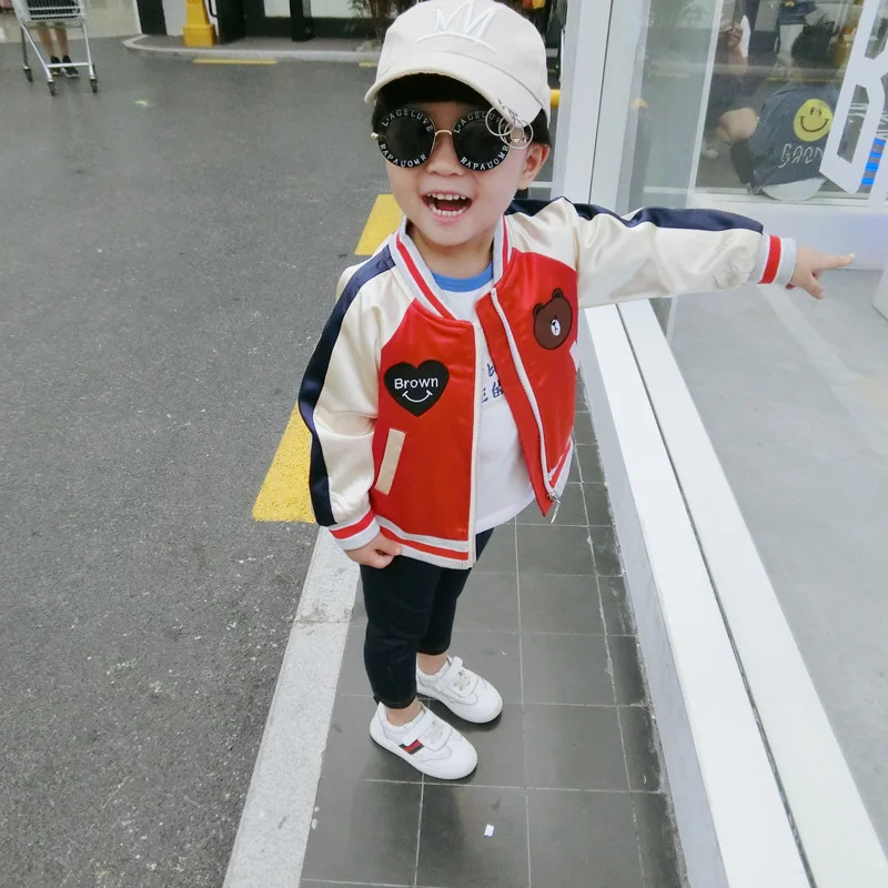 CHILDREN'S Jacket Ins2019 Spring And Autumn New Style Korean-style Baby Mixed Colors Long Sleeve Jacket Children Baseball Unifor
CHILDREN'S Jacket Ins2019 Spring And Autumn New Style Korean-style Baby Mixed Colors Long Sleeve Jacket Children Baseball Unifor