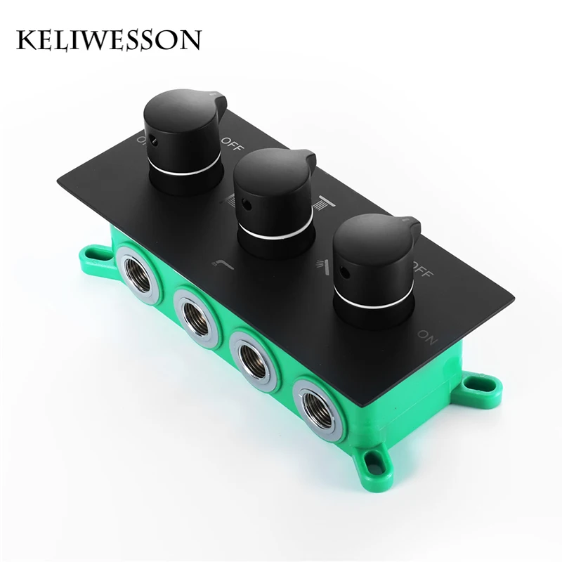 Black Shower Controller 4 Functions Hot Cold Shower Faucets Wall Mounted Shower Mixer Valve Brass Control Showers
Black Shower Controller 4 Functions Hot Cold Shower Faucets Wall Mounted Shower Mixer Valve Brass Control Showers