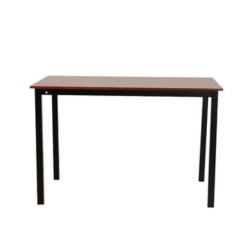 120 x 76 x 76cm Simplistic Iron Frame Dining Table Computer desk Teak Color for dining room and living room
120 x 76 x 76cm Simplistic Iron Frame Dining Table Computer desk Teak Color for dining room and living room
