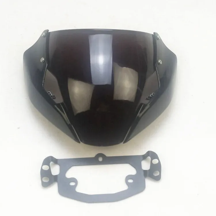 For Ducati Monster 821 Hyperstrada Stnipe 14-17 2018 2019 2020 Front Windscreen Front Air Intake Hood Front Fairing Windshield