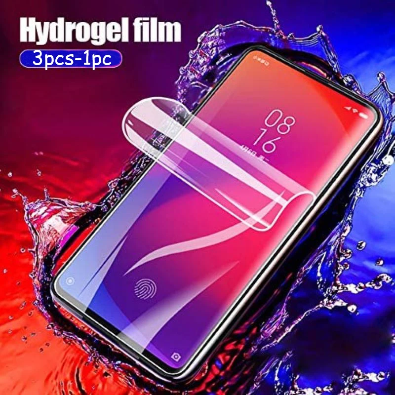 Гидрогелевая пленка для OPPO Reno Z Reno2 Reno3 Pro Reno4 10X 3 4 2 прозрачная защитная HD