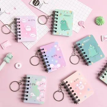 1 Pcs Cartoon Mini Animal Hamster Dinosaur Portable Spiral Notebooks Blank Word Card Keychains Notepad Student School Stationery
1 Pcs Cartoon Mini Animal Hamster Dinosaur Portable Spiral Notebooks Blank Word Card Keychains Notepad Student School Stationery