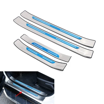 For Toyota RAV4 RAV 4 2013-2018 Stainless Steel Inside + Outside Door Sill Protector Pedal Scuff Plate Cover Trims With logo 
For Toyota RAV4 RAV 4 2013-2018 Stainless Steel Inside + Outside Door Sill Protector Pedal Scuff Plate Cover Trims With logo