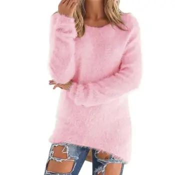 Womens turtleneck Autumn Winter O-Neck Long Sleeve Loose Pullover Sweater Casual Jumper Blouse 
Womens turtleneck Autumn Winter O-Neck Long Sleeve Loose Pullover Sweater Casual Jumper Blouse