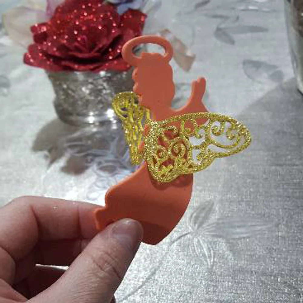 Girl Angel Wings metal cutting dies template for DIY scrapbook decoration DIY paper embossed card
Girl Angel Wings metal cutting dies template for DIY scrapbook decoration DIY paper embossed card