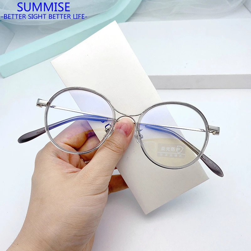 SUMMISE Newest Eyeglasses Frame for Woman Myopia Eyeglasses Frame Customize Optical Myopia Glasses Women 2020 Top Quality
SUMMISE Newest Eyeglasses Frame for Woman Myopia Eyeglasses Frame Customize Optical Myopia Glasses Women 2020 Top Quality