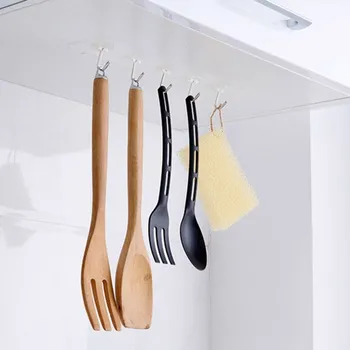 Seamless Adhesive Waterproof Transparent Hook Load Bearing 10kg Wall Hook Kitchen Bathroom Wall Hanger Organizer Dropshipping
Seamless Adhesive Waterproof Transparent Hook Load Bearing 10kg Wall Hook Kitchen Bathroom Wall Hanger Organizer Dropshipping