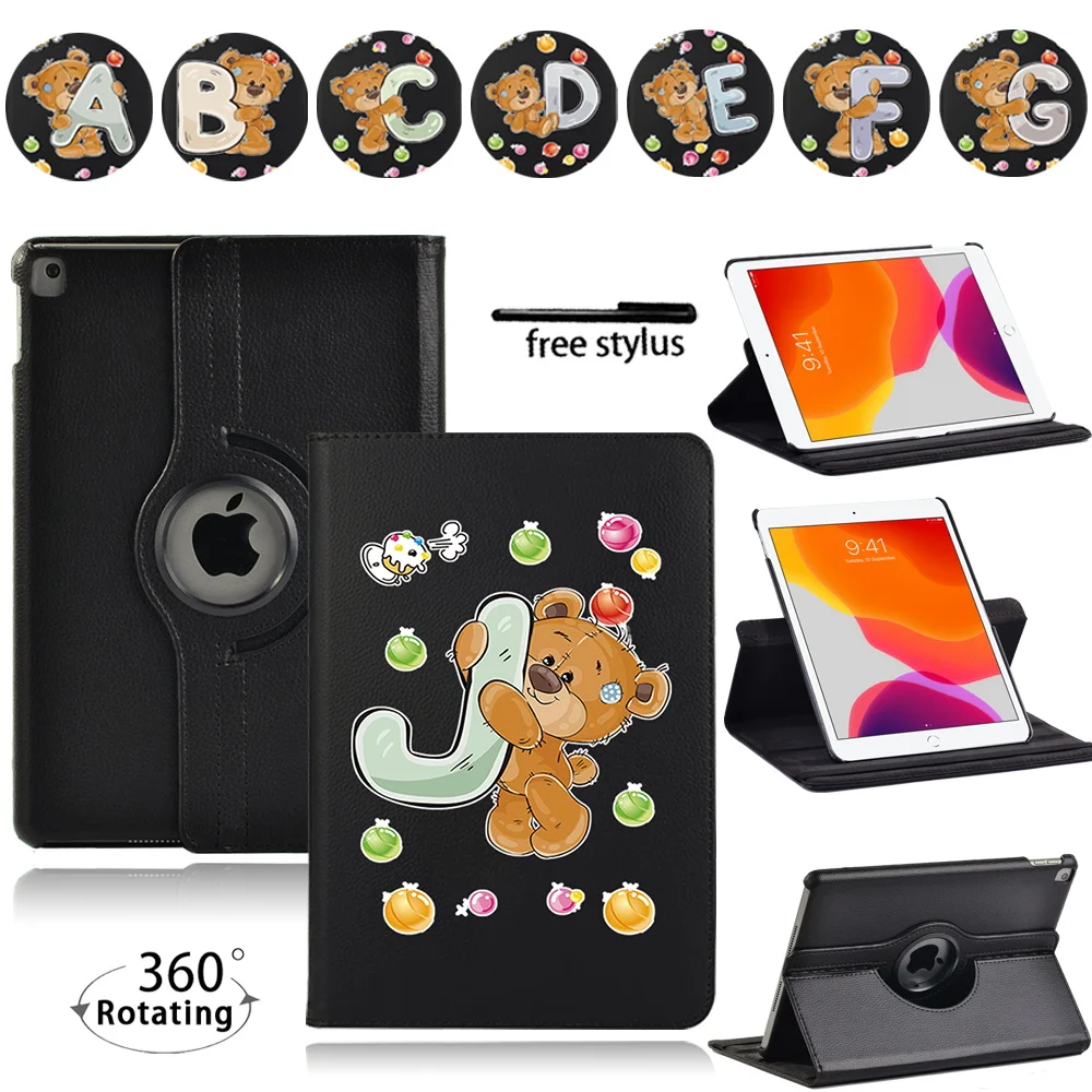 360 Rotating Tablet Case for Apple IPad 7th Gen (2019)/ IPad 8th Gen (2020) 10.2" Anti-Dust Pu Leather Bracket Cover Case+Stylus
360 Rotating Tablet Case for Apple IPad 7th Gen (2019)/ IPad 8th Gen (2020) 10.2" Anti-Dust Pu Leather Bracket Cover Case+Stylus