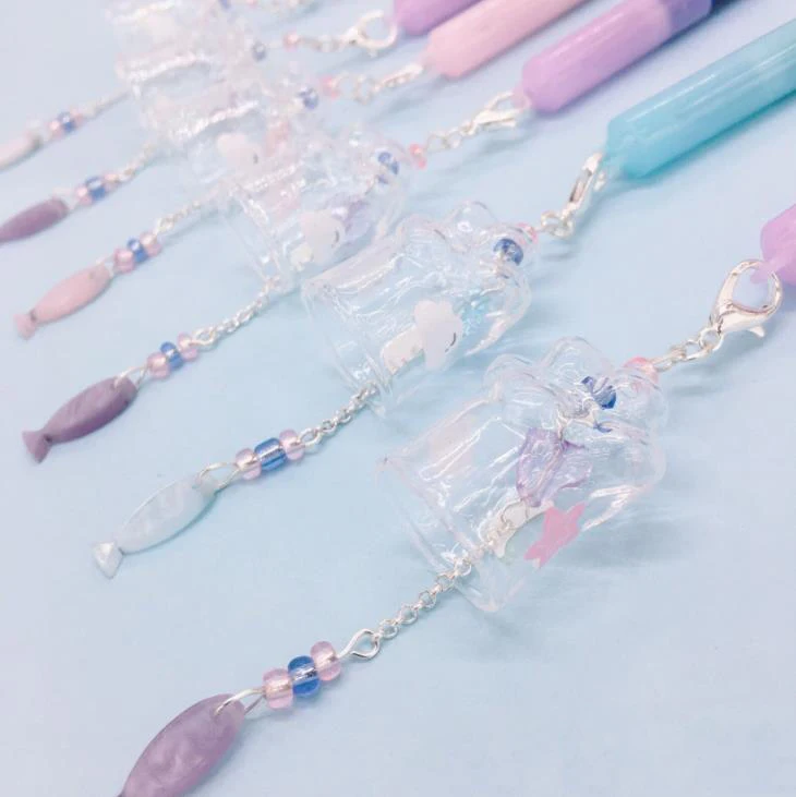 1 Pcs Kawaii Gel Pen Cat Claw Paw Cup Wind Chime Pendant Gel Pens Signature Pens Stationery Office School Supplies
1 Pcs Kawaii Gel Pen Cat Claw Paw Cup Wind Chime Pendant Gel Pens Signature Pens Stationery Office School Supplies