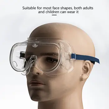 Adjustable Head Strap Goggles Shock Proof Anti-dust Anti-fog Clear Lens Glasses Chemical Lab Eyewear
Adjustable Head Strap Goggles Shock Proof Anti-dust Anti-fog Clear Lens Glasses Chemical Lab Eyewear