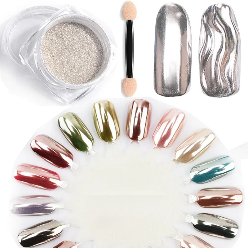 LuckForever Iridescent Nail Chrome Mirror Powder Chameleon Nail Glitter Chrome Pigment Powder French Nail Art UV Gel Powder Dust
LuckForever Iridescent Nail Chrome Mirror Powder Chameleon Nail Glitter Chrome Pigment Powder French Nail Art UV Gel Powder Dust