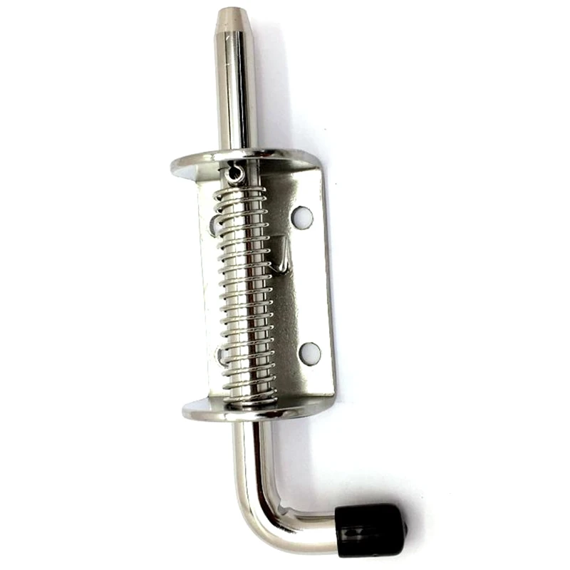 Marine Grade 304 Stainless Steel Heavy Duty Barrel Bolt with Spring Multi-Usage for House Gate, Boat, Yacht Hardware
Marine Grade 304 Stainless Steel Heavy Duty Barrel Bolt with Spring Multi-Usage for House Gate, Boat, Yacht Hardware