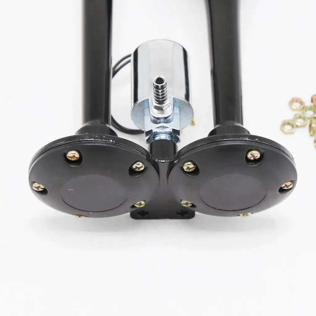 Car RV Horn Loud 150dB Dual Trumpet Train Air Horn with Electric Solenoid Car RV Horn Loud 150dB Dual Trumpet Train Air Horn with Electric Solenoid
