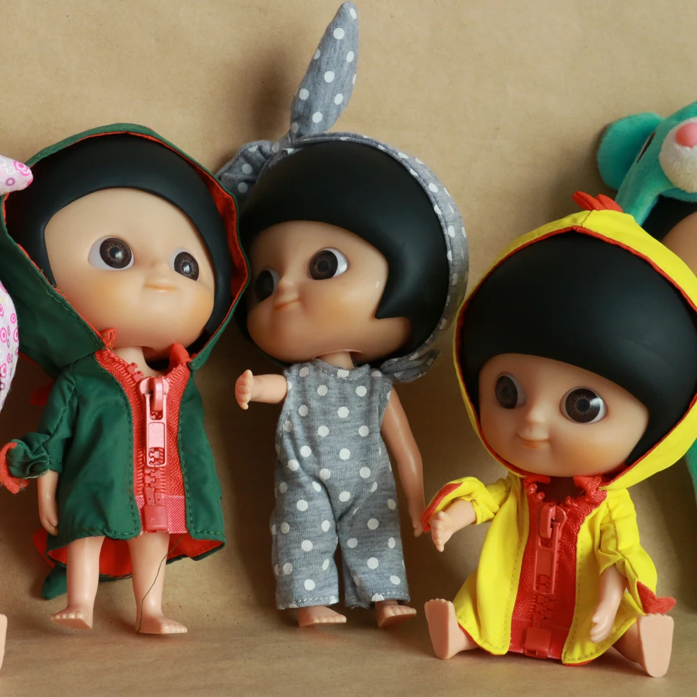 DIY IXDOLLS Blyth Big Eyes Heads in Clothes Doll Bear Dinosaur Fashion Lovely Action Figure Doll Mini Cute Child Gift
DIY IXDOLLS Blyth Big Eyes Heads in Clothes Doll Bear Dinosaur Fashion Lovely Action Figure Doll Mini Cute Child Gift