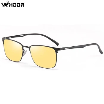 Square Polarized Men's Night Vision Driving Goggles, Titanium Alloy + TR90 Anti-Glare Male Driver Pilot Sun Glasses S105
Square Polarized Men's Night Vision Driving Goggles, Titanium Alloy + TR90 Anti-Glare Male Driver Pilot Sun Glasses S105