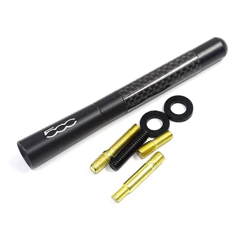 4.7 Inch 12cm Carbon Fiber Short Radio Antenna For Fiat 500 500L 500S fiat abarth Vehicle Logo Auto Accessories 
4.7 Inch 12cm Carbon Fiber Short Radio Antenna For Fiat 500 500L 500S fiat abarth Vehicle Logo Auto Accessories