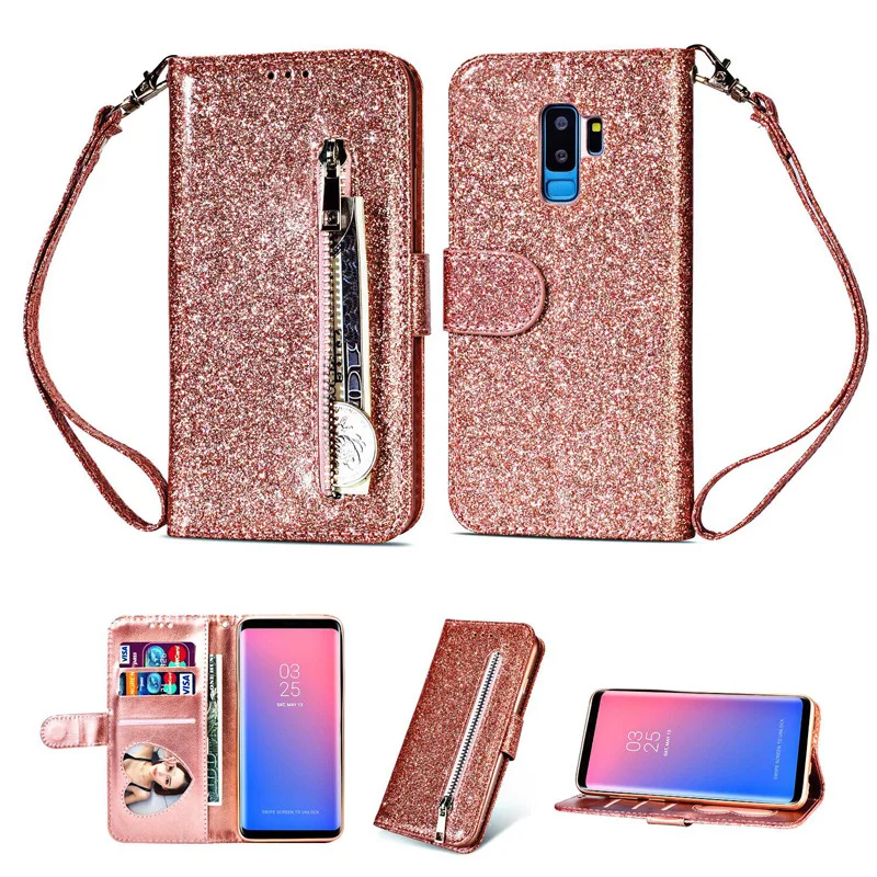 Tikitaka Glitter Wallet Case For Samsung Note10 Note10Pro S10 8 9 S10Plus Leather Holder Stand Case For Galaxy S10E S7 S7Edge
Tikitaka Glitter Wallet Case For Samsung Note10 Note10Pro S10 8 9 S10Plus Leather Holder Stand Case For Galaxy S10E S7 S7Edge