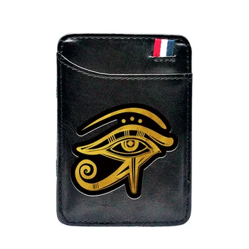 Ancient Egypt Eye of Horus Digital Printing Retro Leather Mini Magic Wallets Men Women Card Holder Purse Charm Money Clip Gifts
Ancient Egypt Eye of Horus Digital Printing Retro Leather Mini Magic Wallets Men Women Card Holder Purse Charm Money Clip Gifts