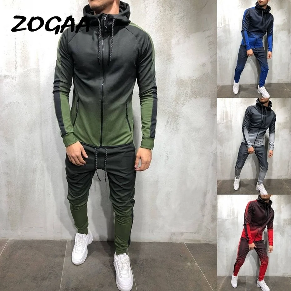 ZOGAA 2020 Autumn Men Fashion 3D Print Set Sweatshirt+Pants Suits Gradient Casual Jacket Trousers Tracksuit Streetwear Hot Sale
ZOGAA 2020 Autumn Men Fashion 3D Print Set Sweatshirt+Pants Suits Gradient Casual Jacket Trousers Tracksuit Streetwear Hot Sale