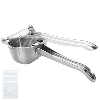 Stainless Steel Lemon Squeezer Citrus Juicer Hand Press Heavy Duty Manual Squeeze Juice Extractor - 50 Pcs Filter Bags
Stainless Steel Lemon Squeezer Citrus Juicer Hand Press Heavy Duty Manual Squeeze Juice Extractor - 50 Pcs Filter Bags