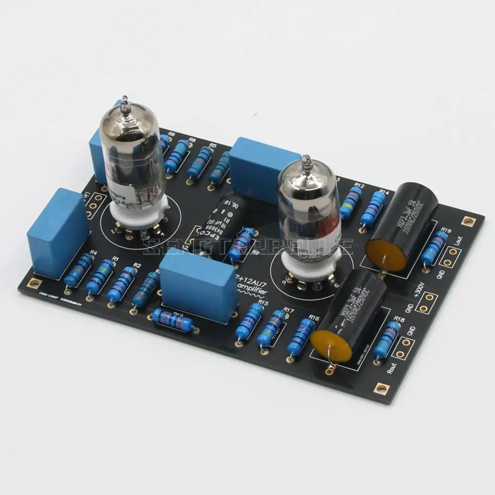 Assemble 12AX7+12AU7 Classic Tube Preamplifier Board Stereo HiFi Dual Channel Pre-Amp
Assemble 12AX7+12AU7 Classic Tube Preamplifier Board Stereo HiFi Dual Channel Pre-Amp