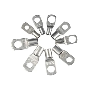 SC Tinned Copper Ring Lug Terminals Wire Connector for Battery Bare Cable Electric Wire Crimp Terminal with Box85PCS
SC Tinned Copper Ring Lug Terminals Wire Connector for Battery Bare Cable Electric Wire Crimp Terminal with Box85PCS